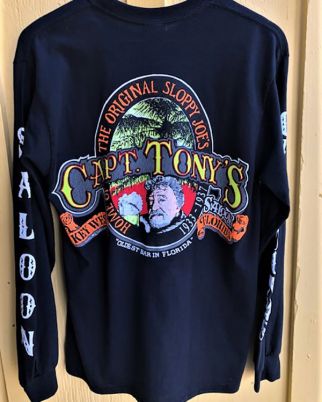 Capt Tonys Saloon Classic Long Sleeve T-Shirt Back